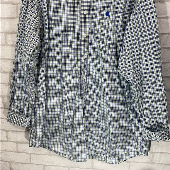 Cinch plaid western button down shirt size XL - Picture 3 of 12